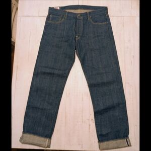 Oni Denim ONI570-OFBD 13.7oz Old Faded Blue Denim Classic Straight - One Wash